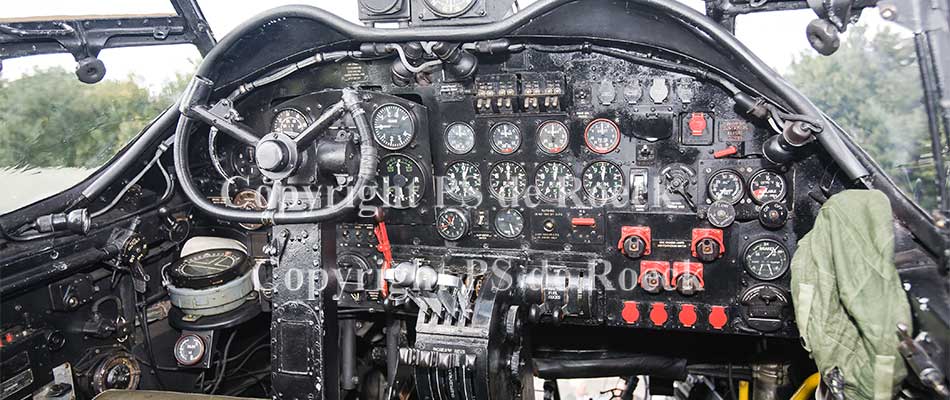 Lancaster cockpit